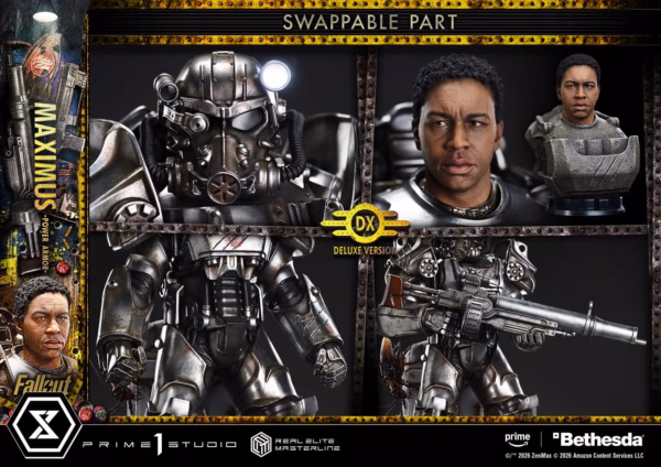 Fallout Prime 1 Studio Maximus Power Armor Licensed Resin Statue 2