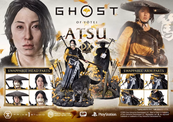 Ghost of Yotei Prime 1 Studio Atsu Licensed Resin Statue 0