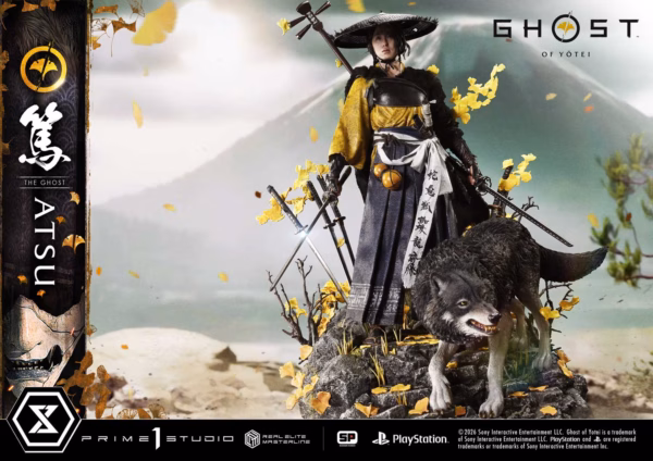 Ghost of Yotei Prime 1 Studio Atsu Licensed Resin Statue 5
