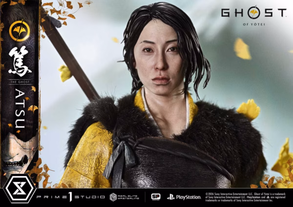 Ghost of Yotei Prime 1 Studio Atsu Licensed Resin Statue 7