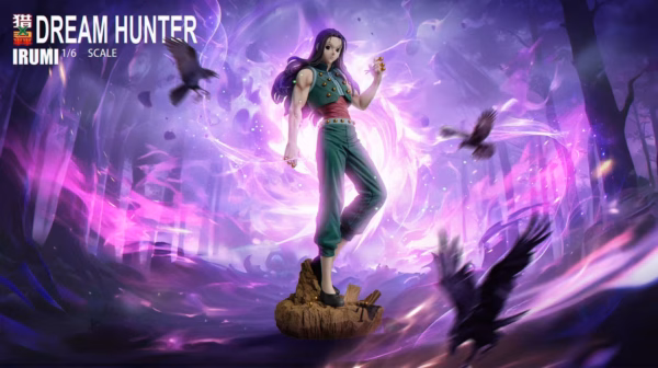 Hunter x Hunter Dream Hunter Studio Illumi Zoldyck Resin Statue 1