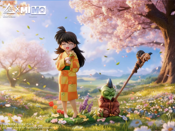 InuYasha Exorcism Studio × Mimo Studio Rin X Jaken Resin Statue 1
