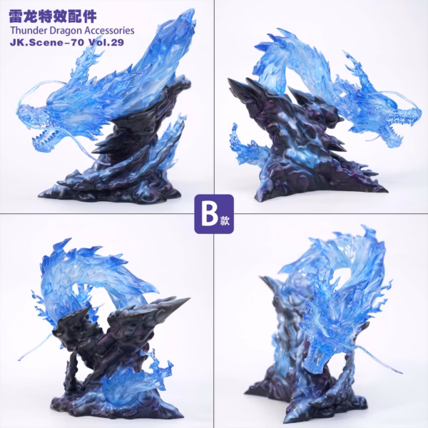 Jacksdo Studio Thunder Dragon x Thunder Bird Figures Accessories Resin Statue 3