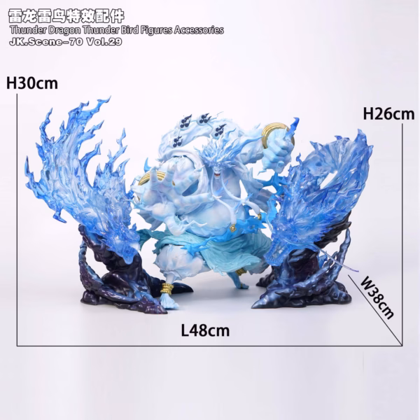 Jacksdo Studio Thunder Dragon x Thunder Bird Figures Accessories Resin Statue 4