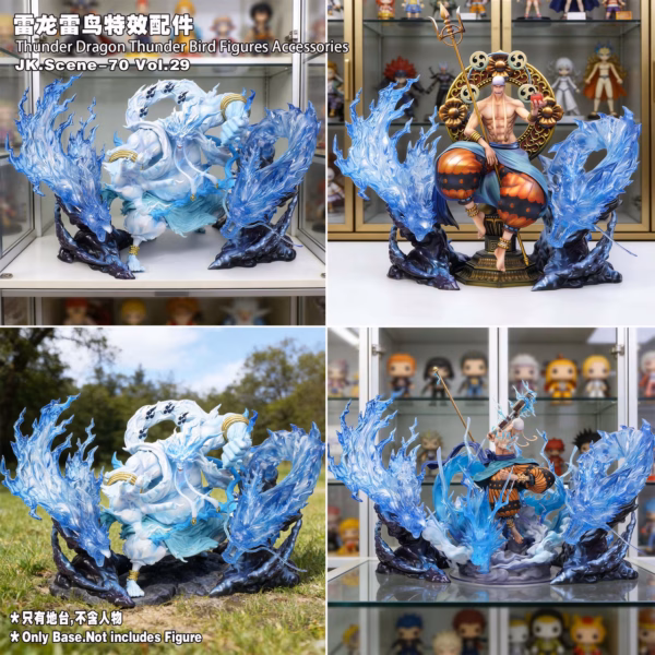 Jacksdo Studio Thunder Dragon x Thunder Bird Figures Accessories Resin Statue 6