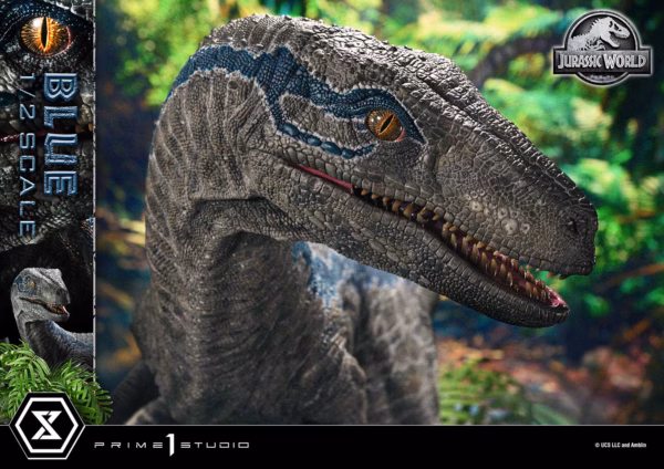 Jurassic World Fallen Kingdom Prime 1 Studio Blue Licensed Resin Statue 3