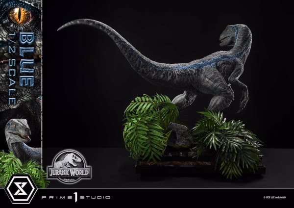 Jurassic World Fallen Kingdom Prime 1 Studio Blue Licensed Resin Statue 6