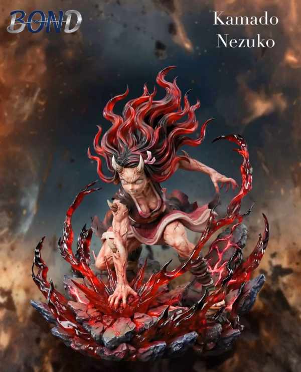 Kimetsu no Yaiba Bond Studio Nezuko Resin Statue 2