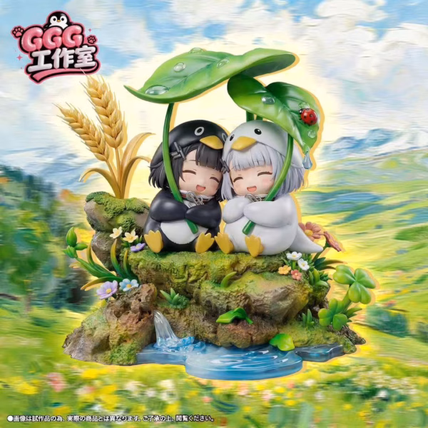 Little Penguin GGG Studio Little Penguin Gugugaga Resin Statue 1