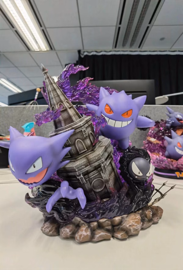 Pokemon PPAP Studios Gengar Resin Statue 0