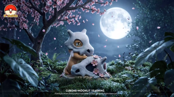Pokemon PocketPals Studio Cubone Resin Statue 2