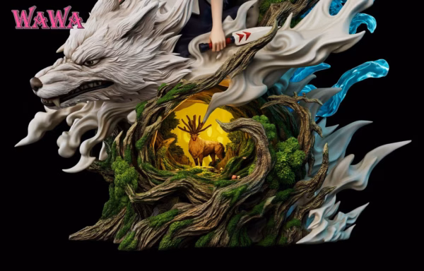 Princess Mononoke WAWA Studio Princess Mononoke Resin Statue 6