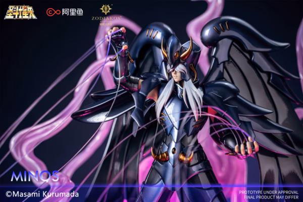 Saint Seiya Zodiakos Studio Minos Licensed Resin Statue 5
