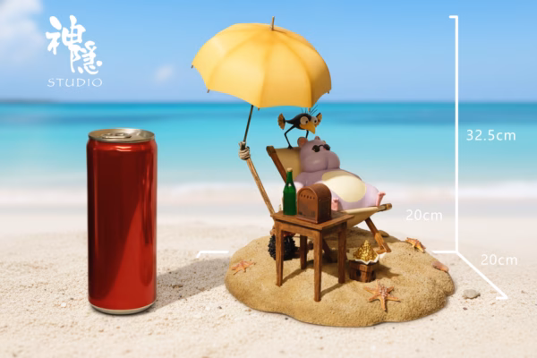 Spirited Away ShenYin Studio Boh Beach Time Resin Statue 3