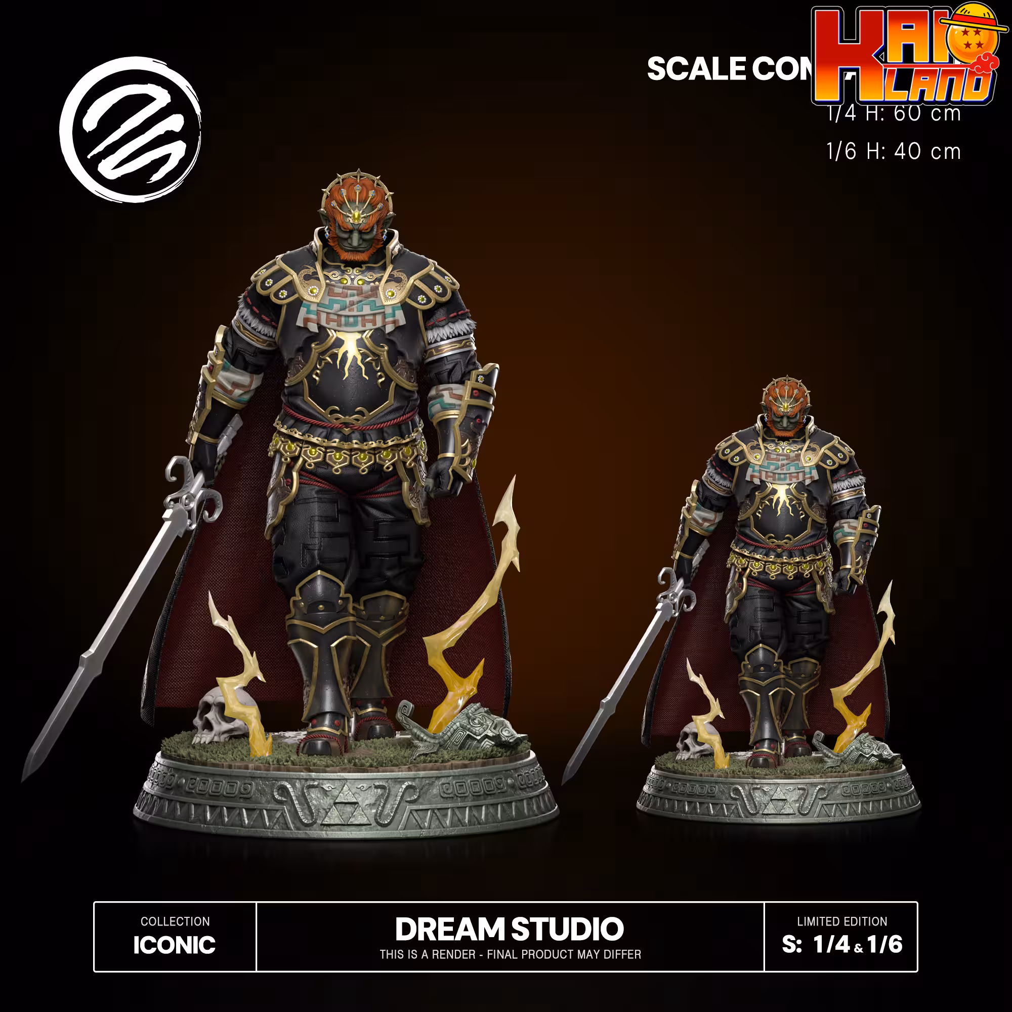 The Legend of Zelda Dream Studio Ganondorf V2 Resin Statue