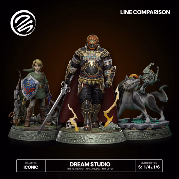 The Legend of Zelda Dream Studio Ganondorf Resin Statue 8