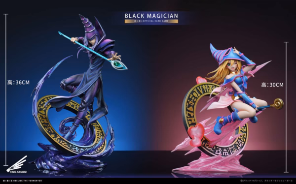 YuGiOh Time Studio Black Magician Resin Statue 1