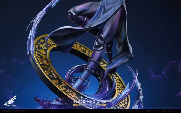 YuGiOh Time Studio Black Magician Resin Statue 3