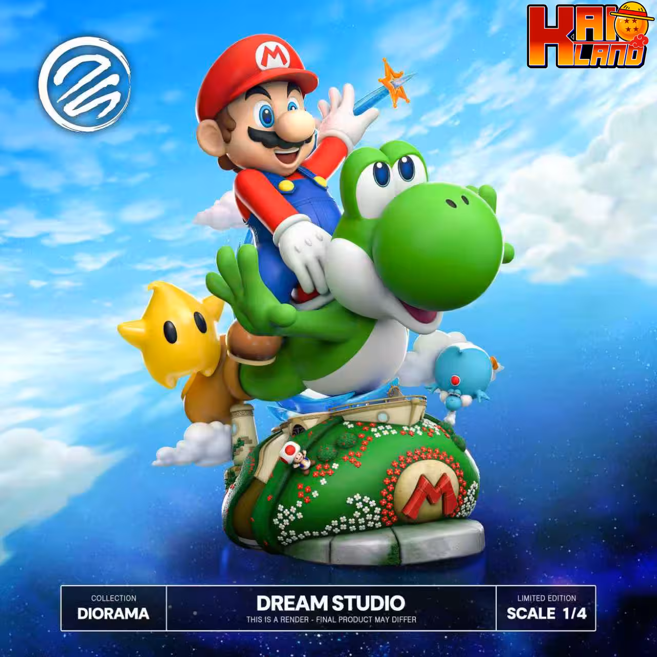Super Mario Dream Studio Super Mario Galaxy 2 Resin Statue