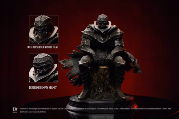 Berserk BIHS Studio The Armor of Gaiseric the Conqueror Resin Statue 4