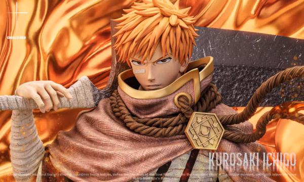 Bleach Cross Studio Kurosaki Ichigo Resin Statue 6