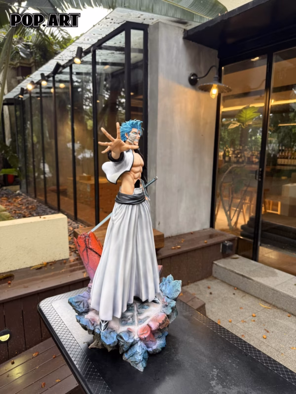 Bleach POP ART Studio Grimmjow Jaegerjaques Resin Statue 1