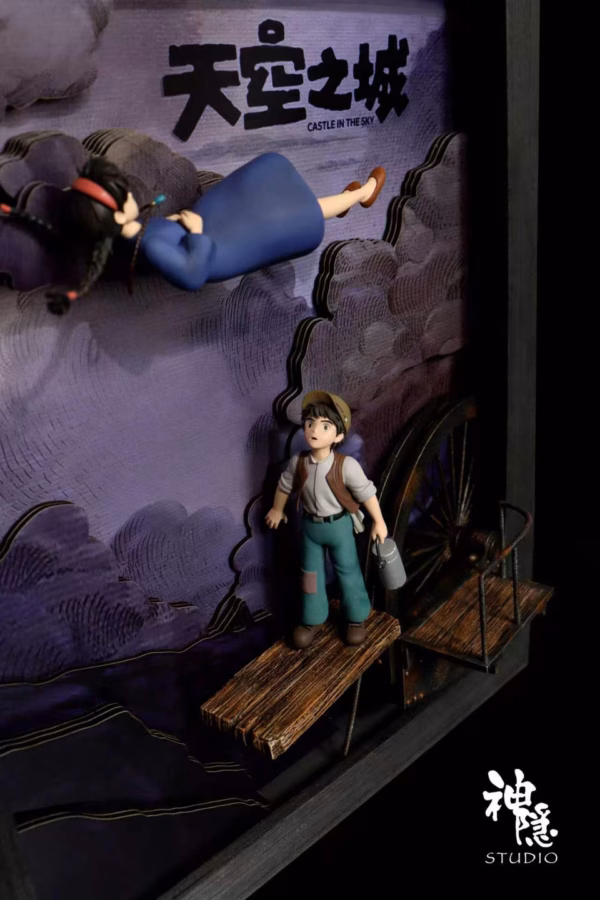 Castle In Sky ShenYin Studio Castle In Sky hanging Picture Resin Statue 4