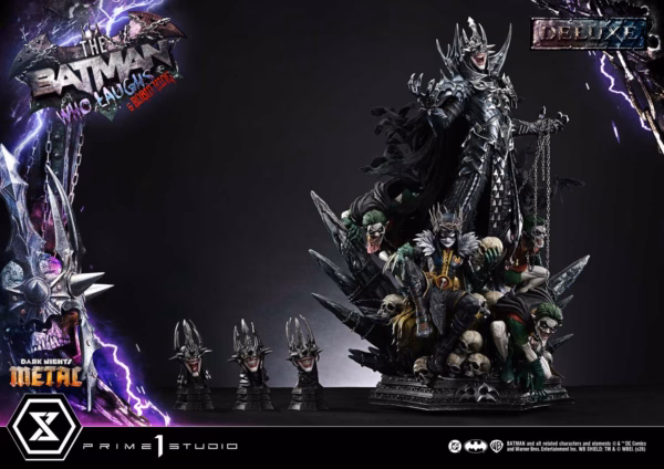 Dark Nights Death Metal Comics Prime Studio The Batman Who Laughs x Robin King Licensed Resin Statue 3