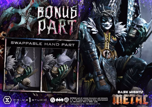 Dark Nights Death Metal Comics Prime Studio The Batman Who Laughs x Robin King Licensed Resin Statue 7