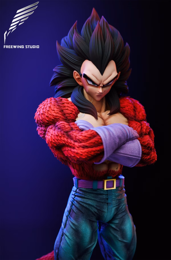 Dragon Ball Freewing Studio SS4 Vegeta Resin Statue 2