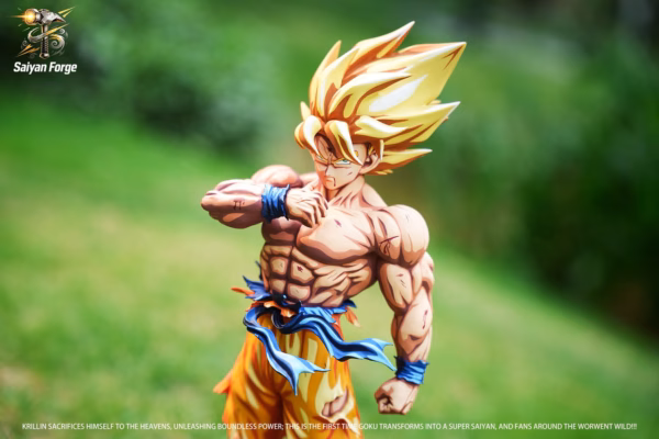Dragon Ball SaniyahForge Studio SS Goku Resin Statue 2