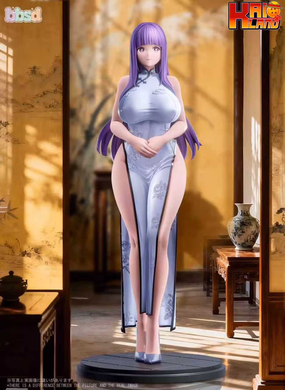 Frieren BBSD Studio Cheongsam Girl Fern Resin Statue