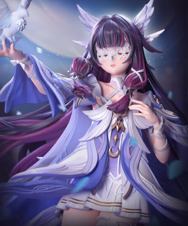 Genshin Impact ANE Studio Columbina Moon Girl Resin Statue 6