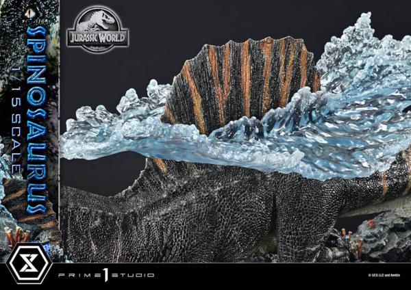 Jurassic World Rebirth Prime 1 Studio Spinosaurus Licensed Resin Statue 8