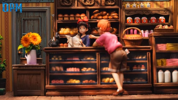 Kikis Delivery Service OPM Studio The Bakery Scene Resin Statue 2