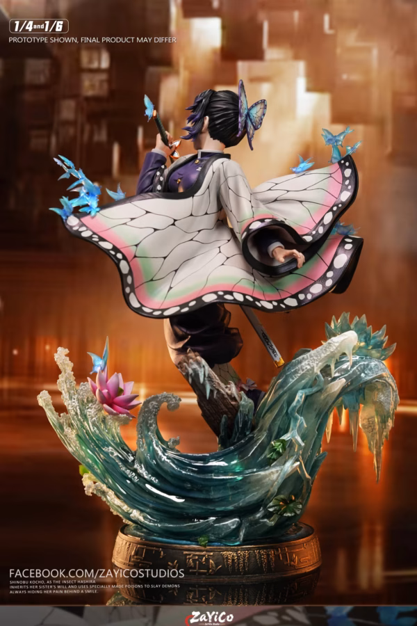 Kimetsu no Yaiba ZaYico Studio Shinobu Kocho Resin Statue 2