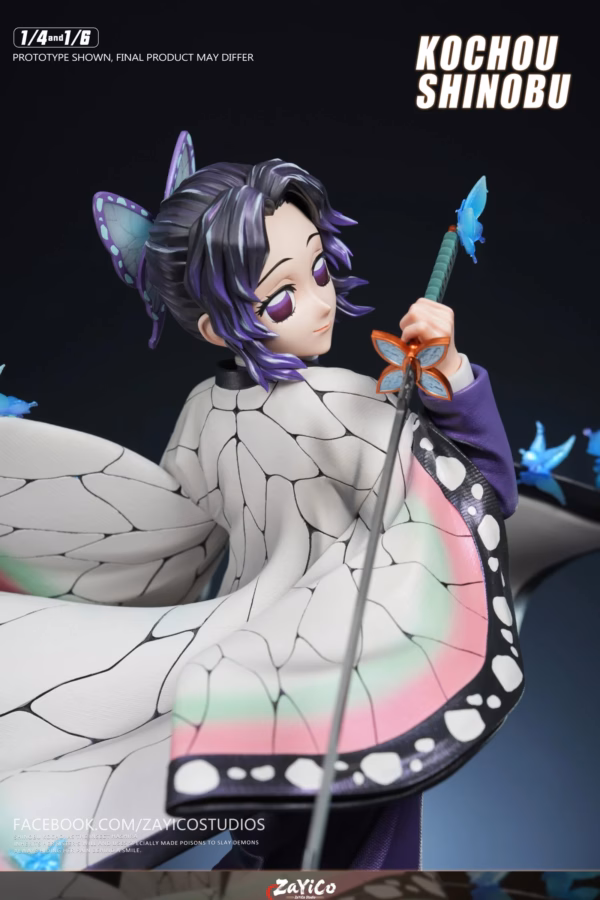 Kimetsu no Yaiba ZaYico Studio Shinobu Kocho Resin Statue 4
