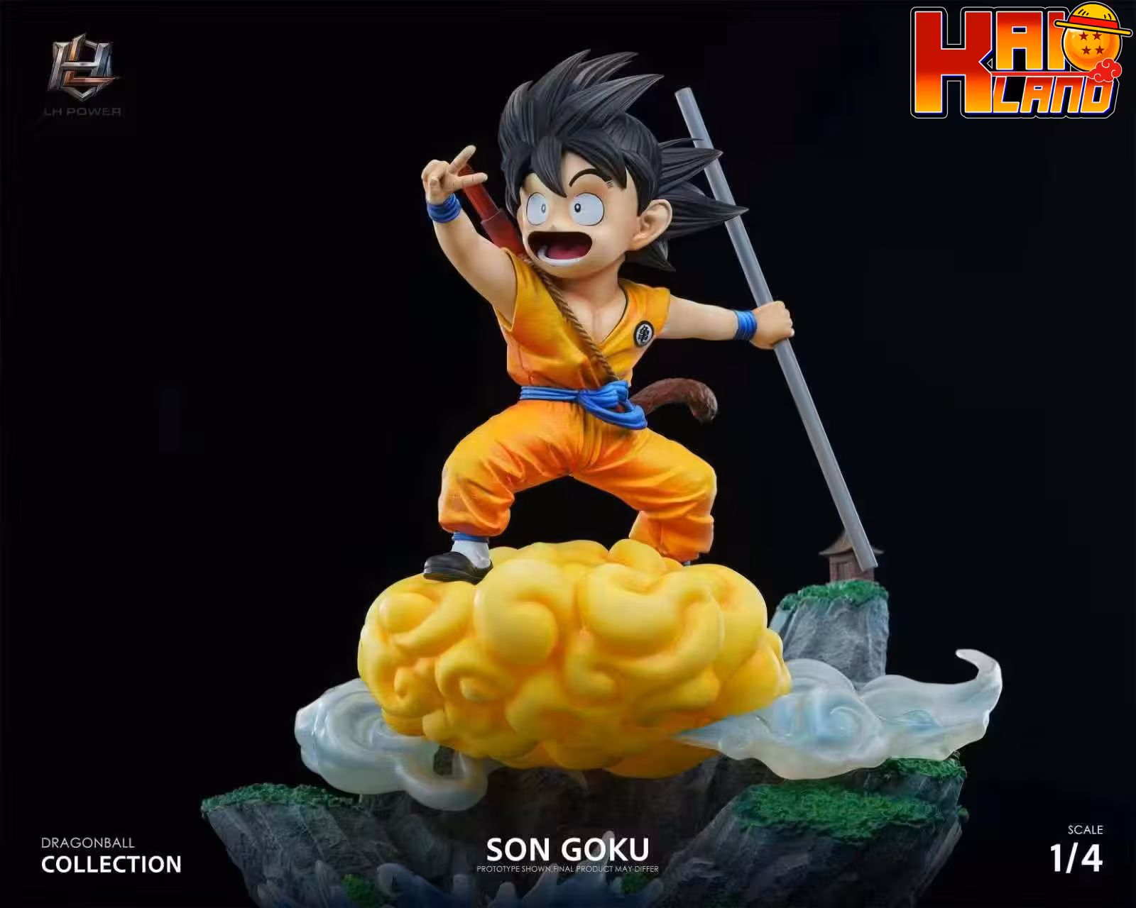Dragon Ball LH Power Studio Son Goku Childhood Resin Statue