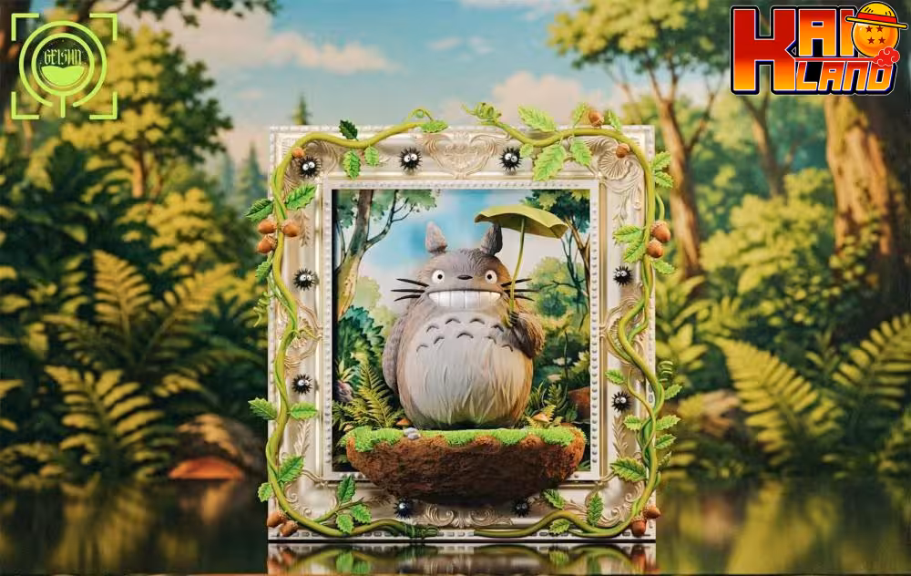 My Neighbor Totoro Geisha Studio Totoro Art Gallery Series Resin Statue