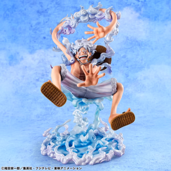 One Piece Megahouse POP Evolutionary History Monkey D Luffy Gear 5 PVC 1