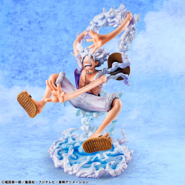One Piece Megahouse POP Evolutionary History Monkey D Luffy Gear 5 PVC 2