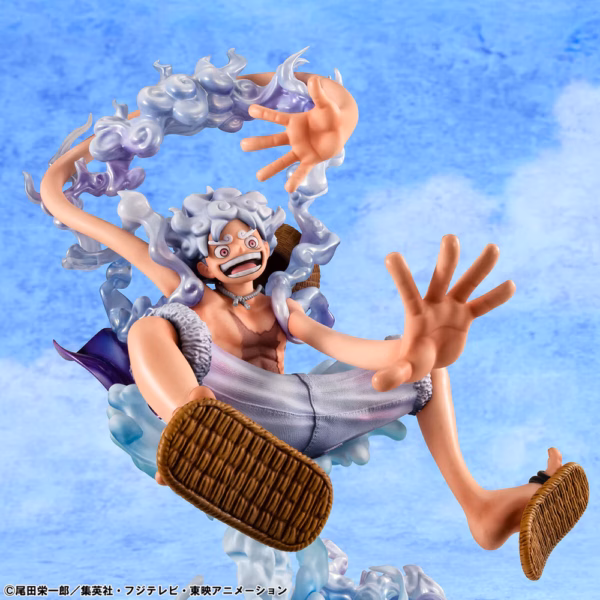 One Piece Megahouse POP Evolutionary History Monkey D Luffy Gear 5 PVC 5