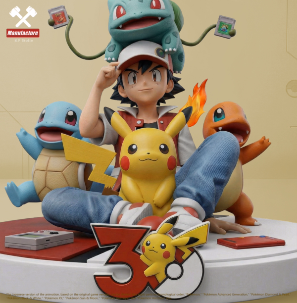 Pokemon MF Studio Pokemon 30th Anniversary Resin Statue 3