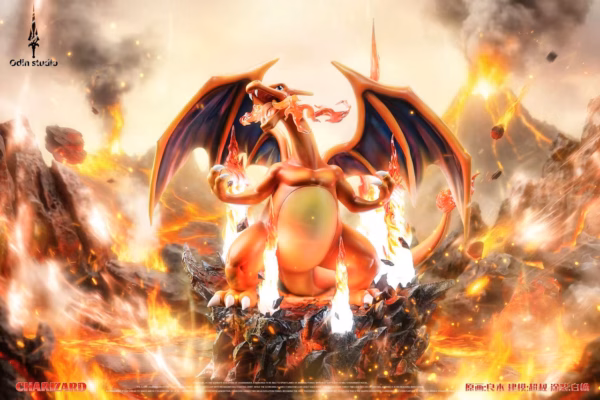 Pokemon Odin Studio Charizard Resin Statue 1