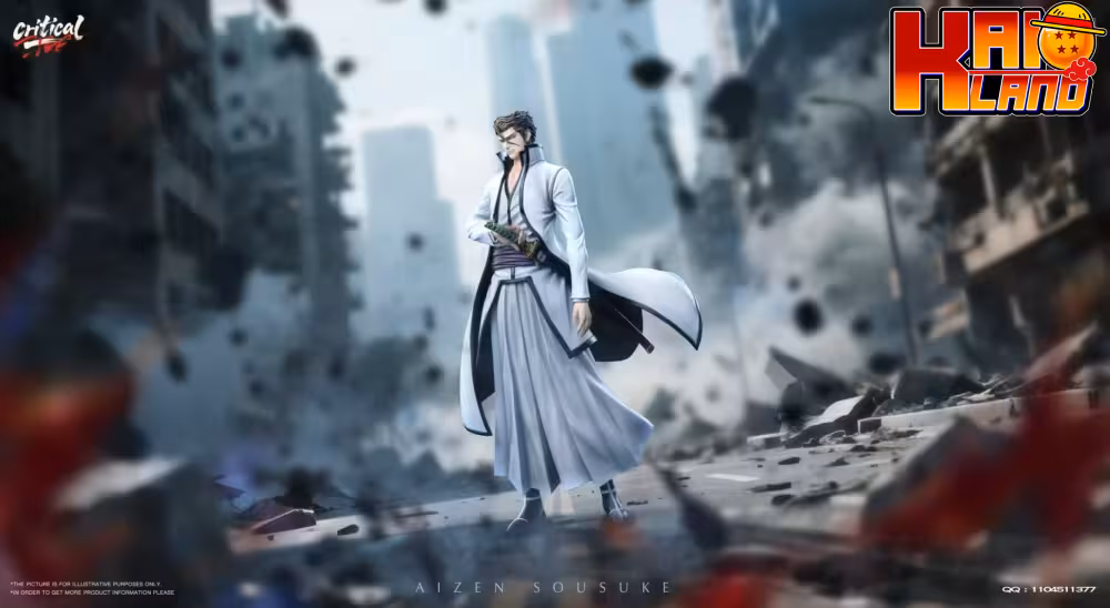Bleach Critical Studio Sosuke Aizen Resin Statue