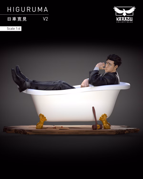 Jujutsu Kaisen Karasu Studio Higuruma V2 Resin Statue 0