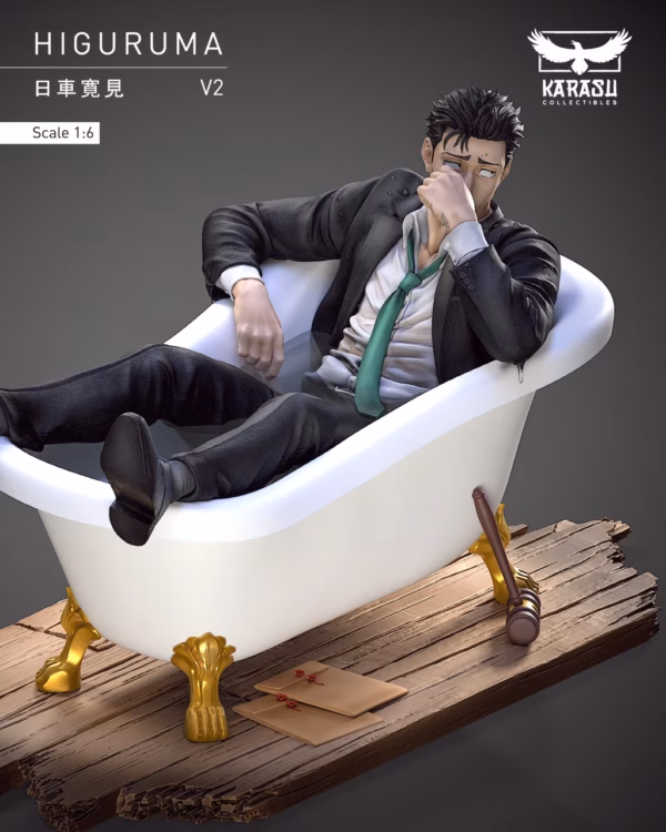 Jujutsu Kaisen Karasu Studio Higuruma V2 Resin Statue 1