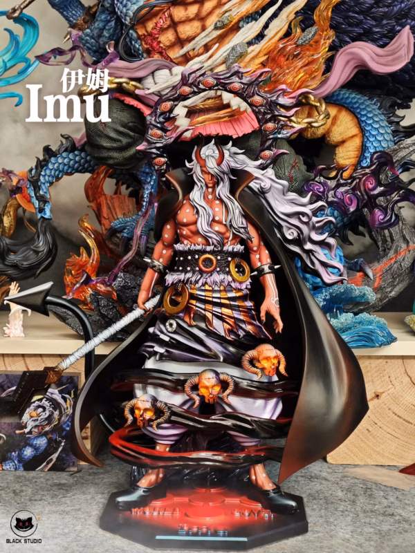 One Piece Black Studio Imu Nerona Resin Statue 1