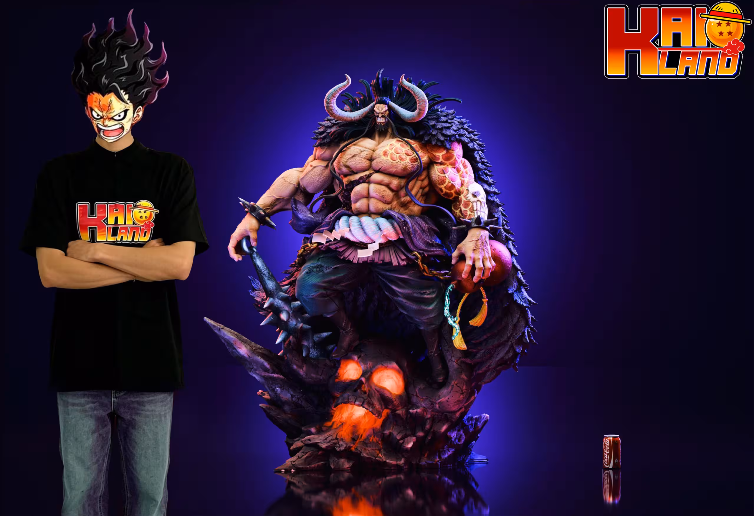 One Piece Freewing Studio Kaido Resin Statue