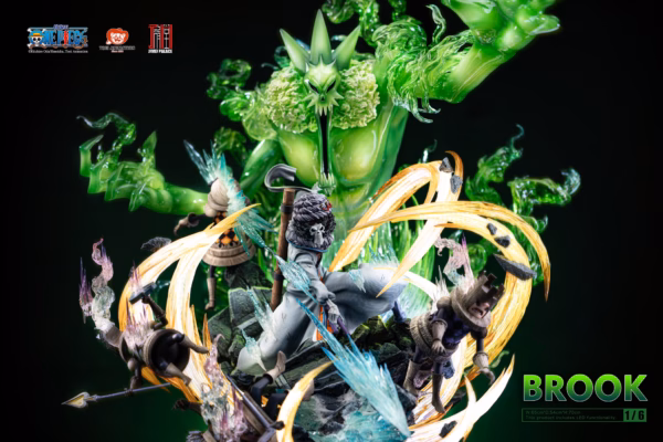 One Piece Jimei Palace Soul king Brook License Resin Statue 3 1